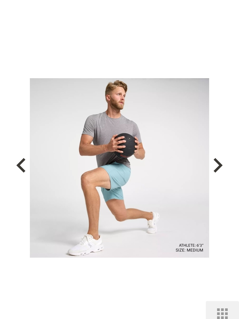 Light Blue Men’s Athletic Shorts